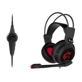 MSI Gaming Headset with Microphone Enhanced Virtual 7.1 Surround Sound - DS502