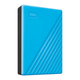WD My Passport 4TB External Portable Hard Drive/HDD - Blue