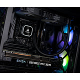High End Gaming PC with NVIDIA Ampere GeForce RTX 3070 and AMD Ryzen 7 5800X3D
