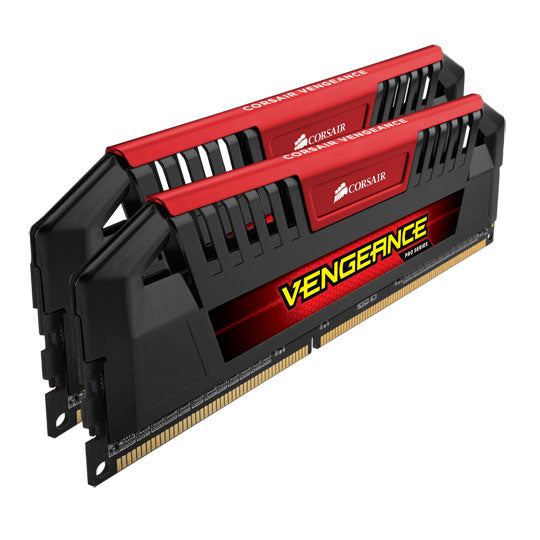 Corsair Memory Vengeance Pro Series Red 16GB DDR3 1600 MHz XMP Dual Channel Desktop