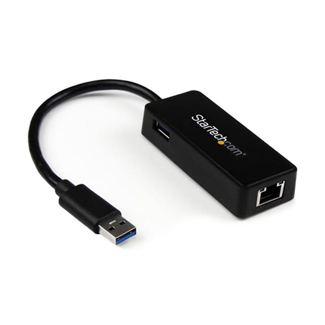 USB 3.0 Gigabit Ethernet Adapter with Passthrough