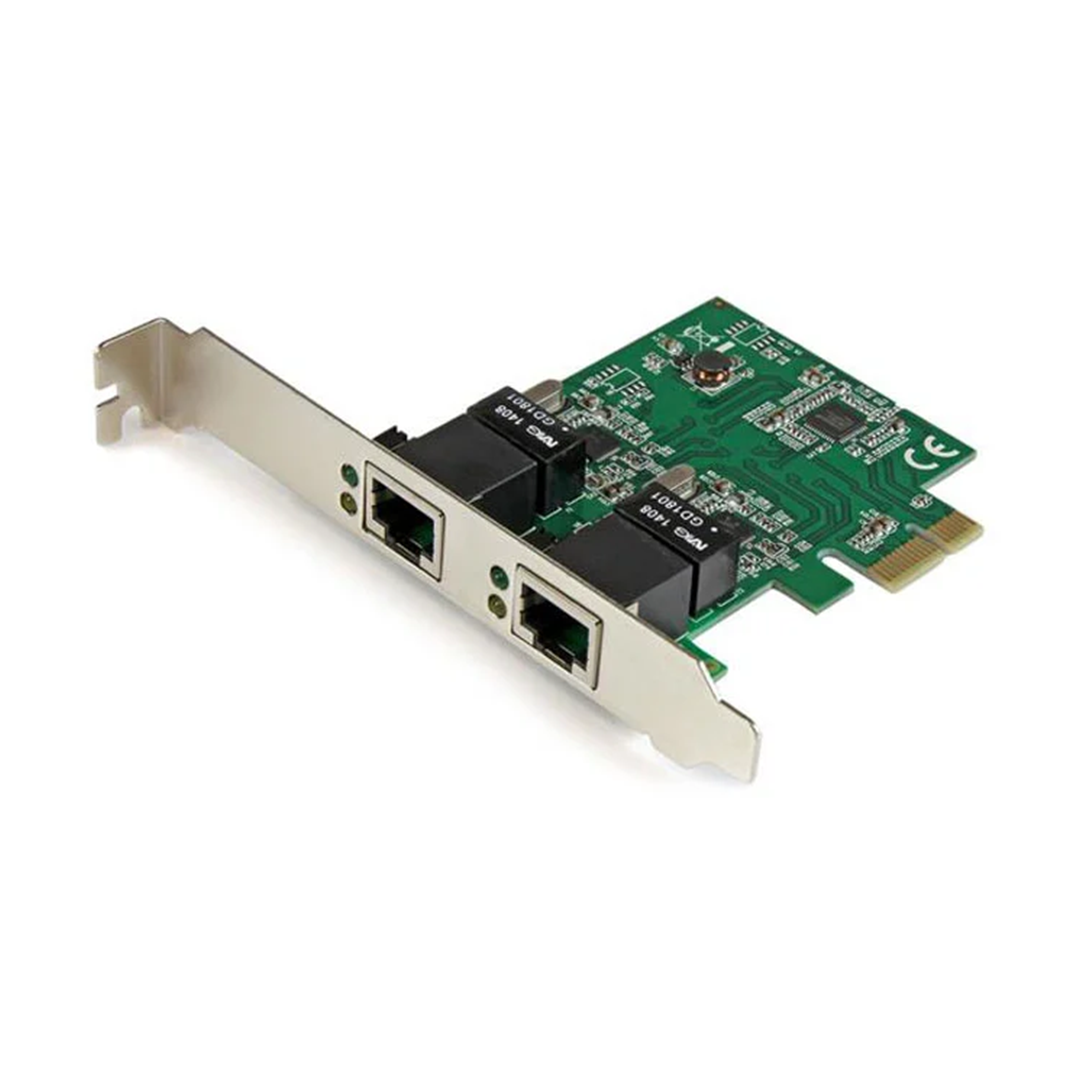 2 Port PCIe Gigabit Network Card