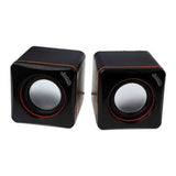 Xclio CK4 Mini Cube Stereo Speakers USB for PC, Laptop, Smartphones 3W RMS