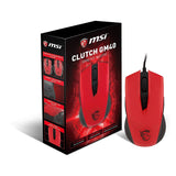 MSI CLUTCH GM40 Gaming Mouse 5000dpi 1ms Omron Switch RED