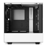NZXT White H510 Mid Tower with Tempered Glass Window Enthusiast PC Gaming Case