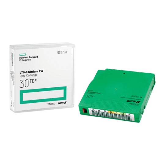 HPE LTO-8 Ultrium 15/30TB Data Cartridge Tape