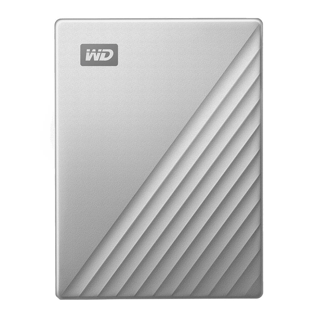 WD My Passport 1TB External Portable Hard Drive/HDD - Silver