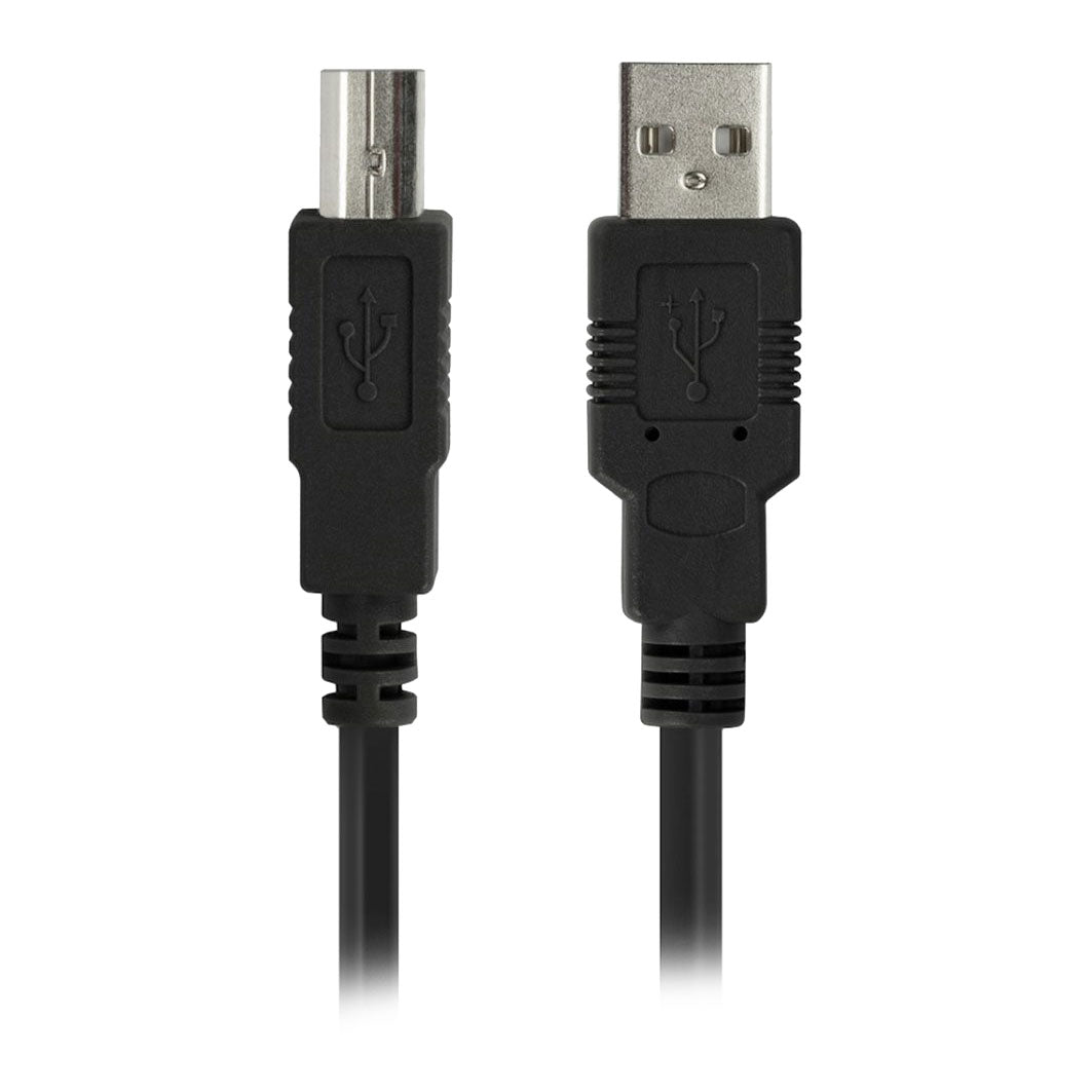 Griffin USB-A to USB-B 2.0 Cable for Printers, Scanners etc 1.8M Black