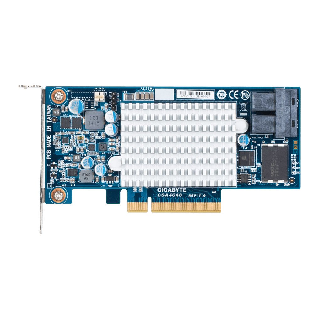 Gigabyte CSA4648 2-Port Mini SAS HD PCIe RAID Card