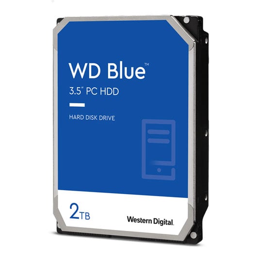 WD Blue 2TB 3.5" SATA 3 HDD/Hard Drive 7200rpm