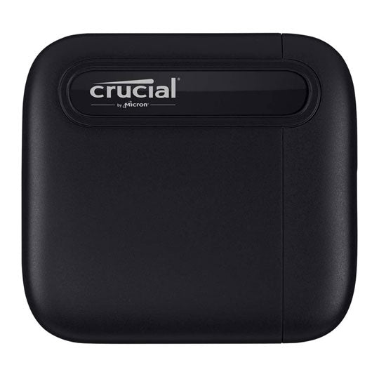 Crucial X6 500GB External Portable SSD - Black