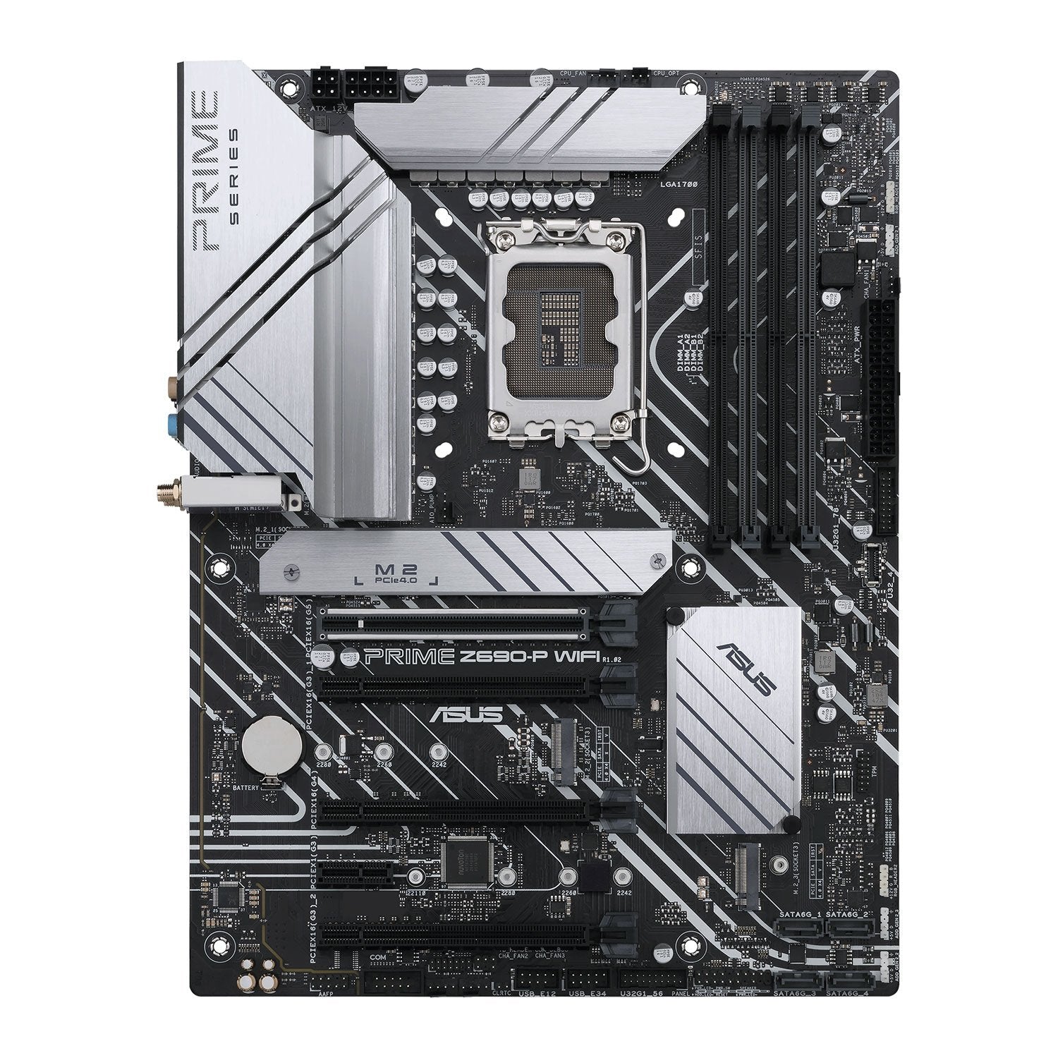 ASUS Intel Z690 PRIME Z690-P WIFI DDR5 PCIe 5.0 ATX Motherboard