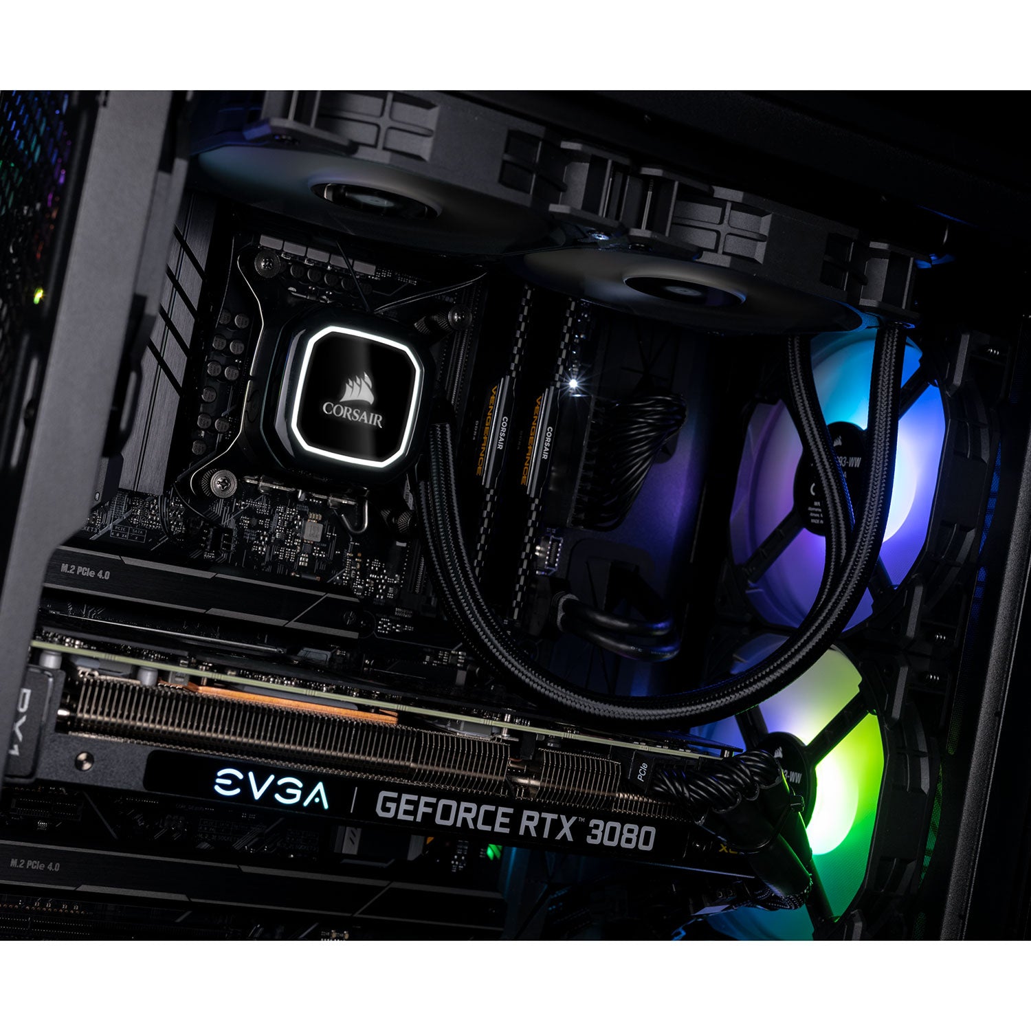High End Gaming PC with NVIDIA GeForce RTX 3080 and Intel Core i7 12700F