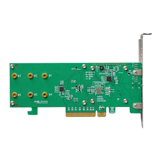 HighPoint SSD6202A PCIe 3.0 x8 2-Port M.2 NVMe Raid Controller